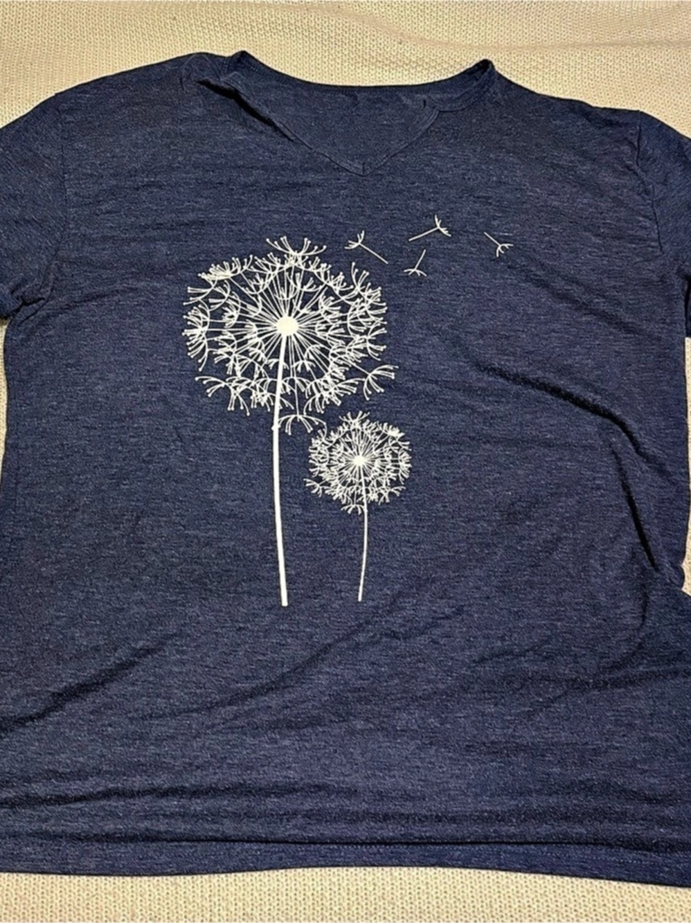 Women's Short Sleeve Graphic Tee in Blue